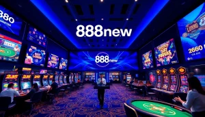 Experience the thrilling world of 888new online gambling with luxurious game visuals and engaging atmosphere.