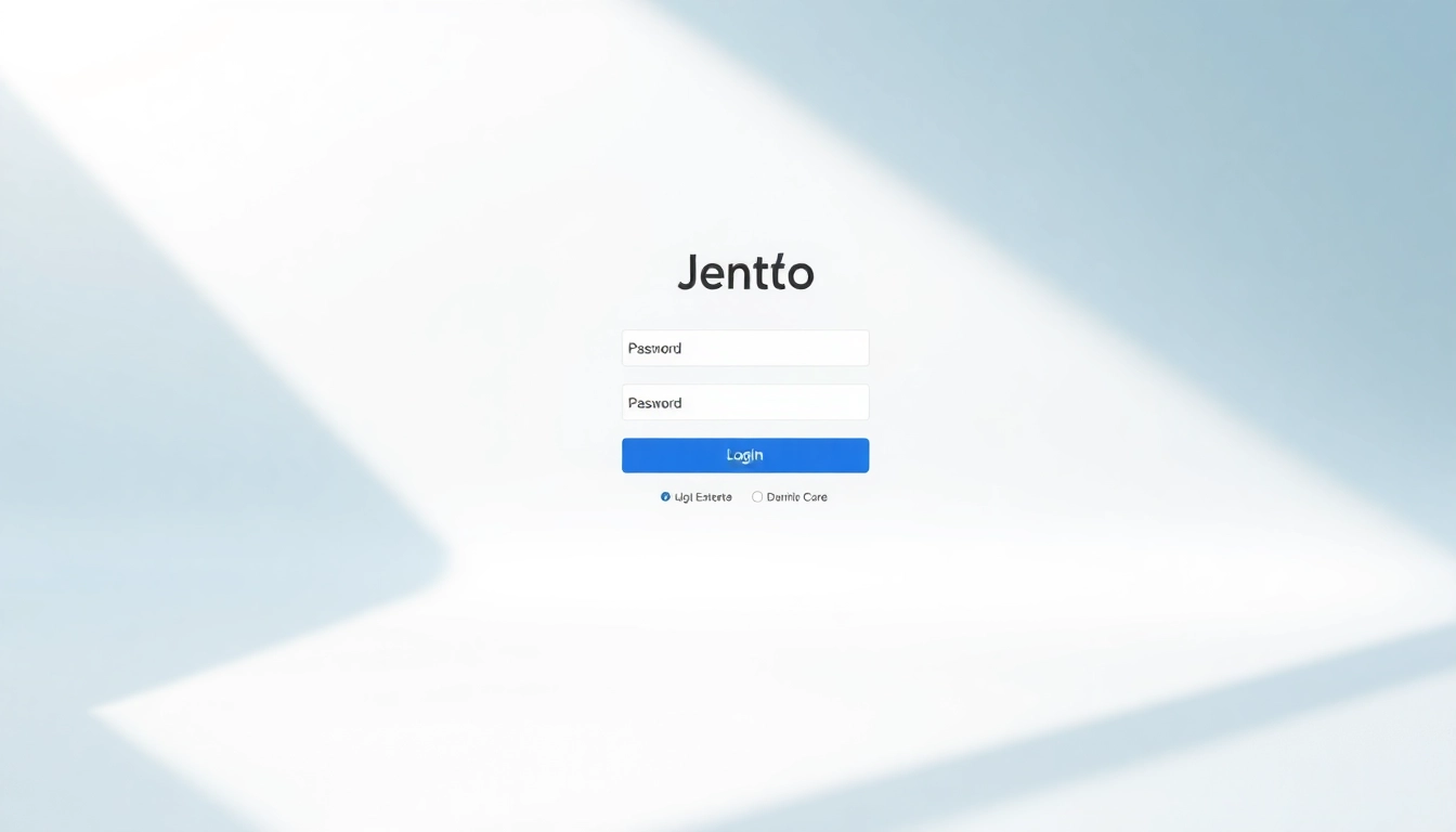 Masuk ke jentoto login dengan tampilan rapi dan intuitif untuk pengguna baru.