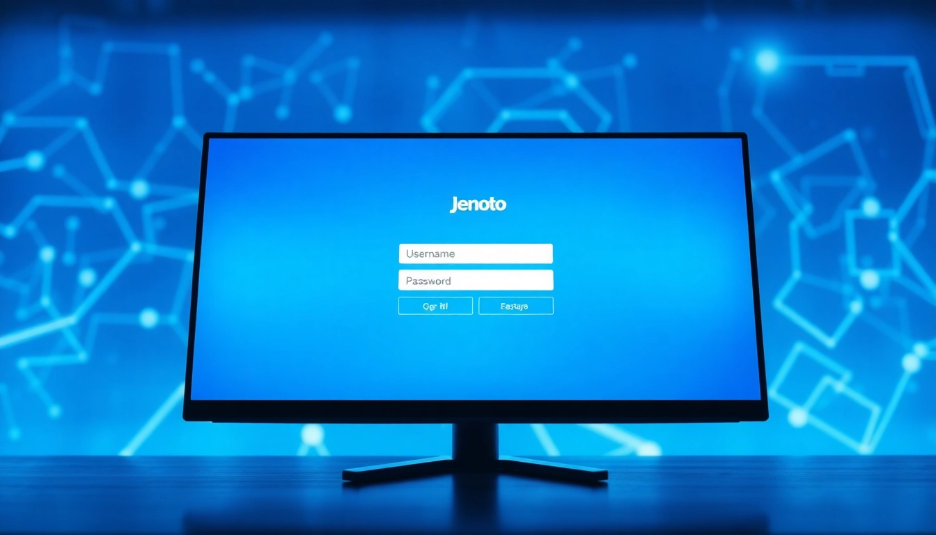 Masuk ke jentoto login dengan antarmuka digital modern dan ramah pengguna.
