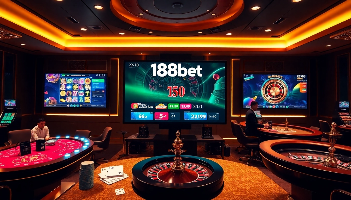 Experience excitement at 188bet with thrilling online games like poker and slots.