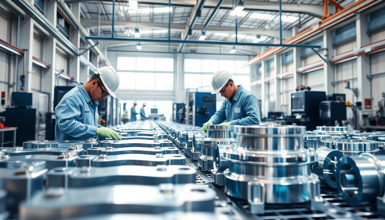 Plating on high silicone aluminium Malaysia in a modern electroplating facility showcasing precision and safety.