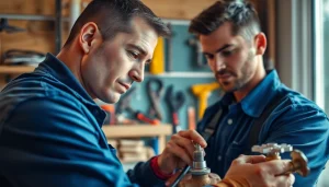 Fixing plumbing issues with reliable service from https://speedyservicestoday.com.au in a bright setting.
