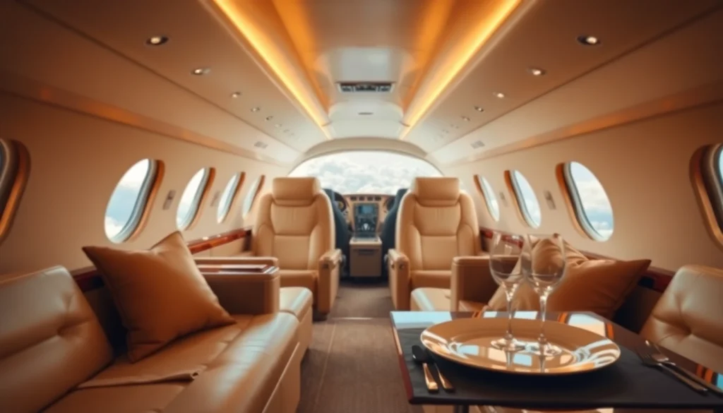 Enhance your travel experience with https://flymarquis.com luxurious private jet interiors.