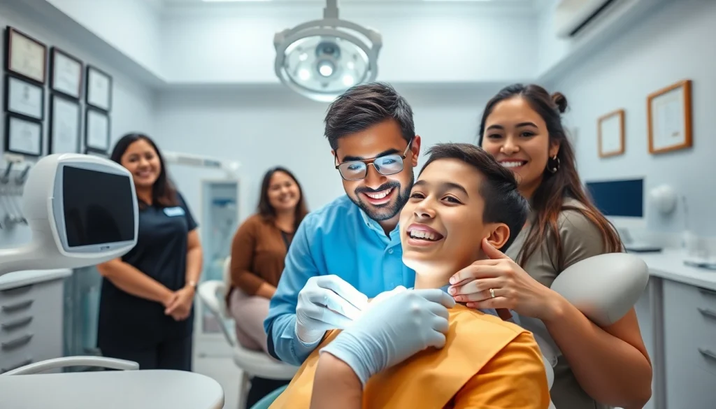 Find orthodontic near me with a professional orthodontist fitting braces in a welcoming clinic.