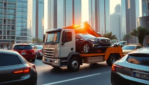 Get professional roadside assistance with https://trtrecoveryuae.com in Dubai's urban landscape.
