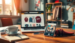 Shop stylish apparel and accessories to buy RageOff online in a modern workspace.