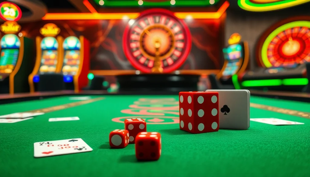 Experience high-energy online gaming at https://rr88.gratis/, featuring vibrant tables and slot machines.