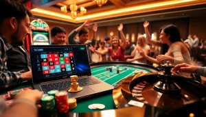 Experience thrilling gaming visuals at https://sc88.ad/ with vibrant roulette and slot machines.