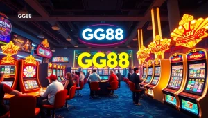 Explore the engaging Trang chủ GG88 with vibrant games and a luxurious casino atmosphere.