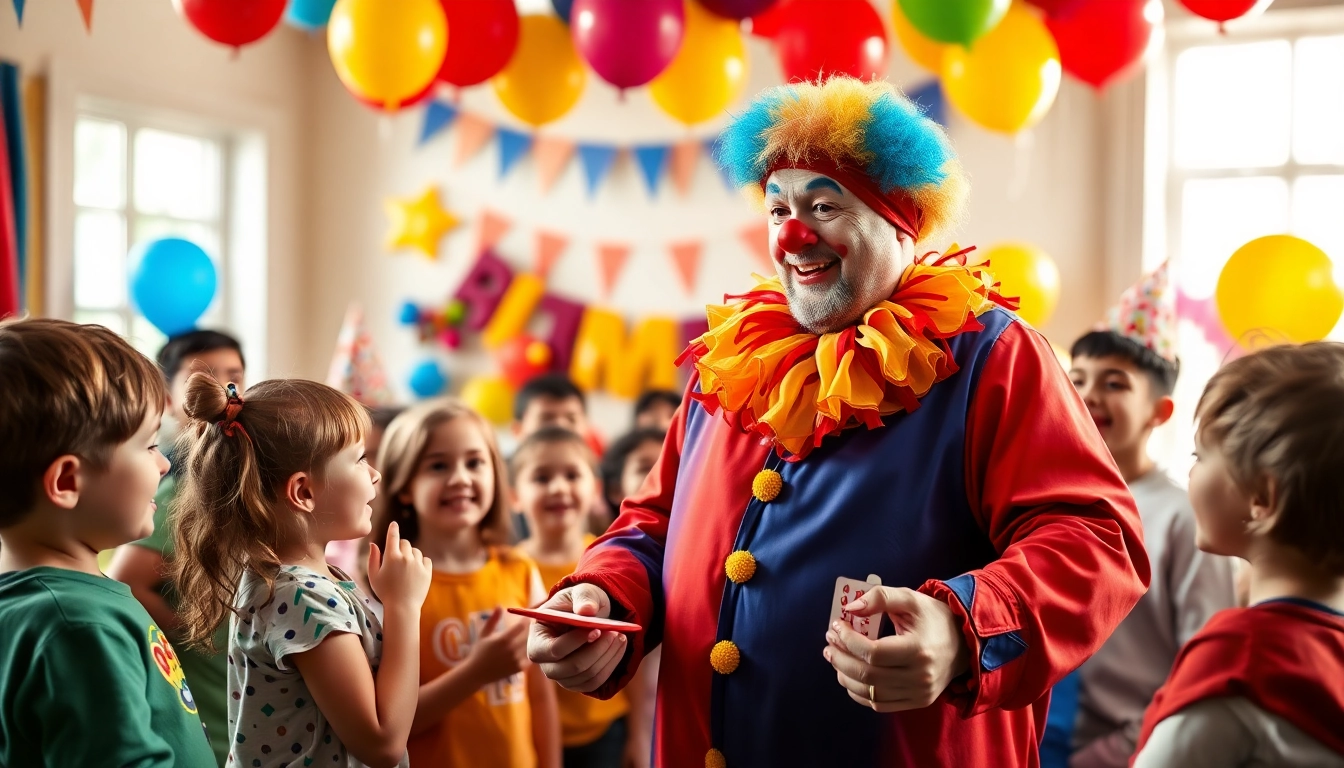 Engage with fun entertainment from https://www.tcspecialentertainment4u.com at a vibrant birthday party scene.