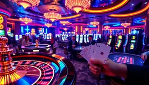 Experience high-stakes excitement at S8 casino with thrilling games and vibrant atmosphere.