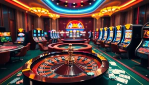 Engage with the thrill of gambling at https://qh88p2.com/ featuring vibrant casino visuals.