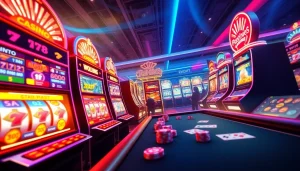 Rasakan sensasi bermain Birutoto online dengan mesin slot yang berwarna-warni dan antarmuka kasino yang imersif.