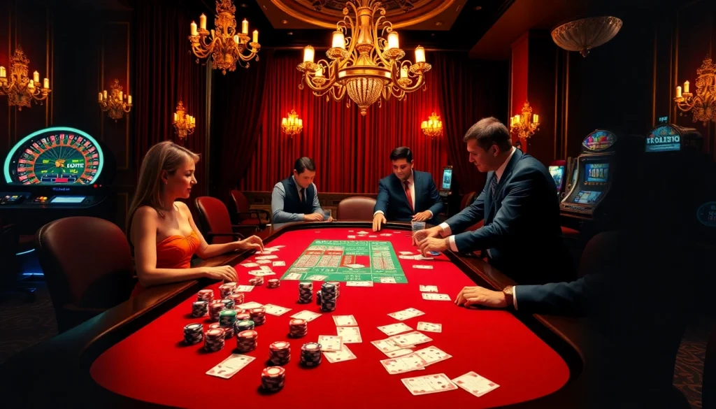 Experience the thrill of toto togel betting at an upscale casino filled with excitement and elegance.