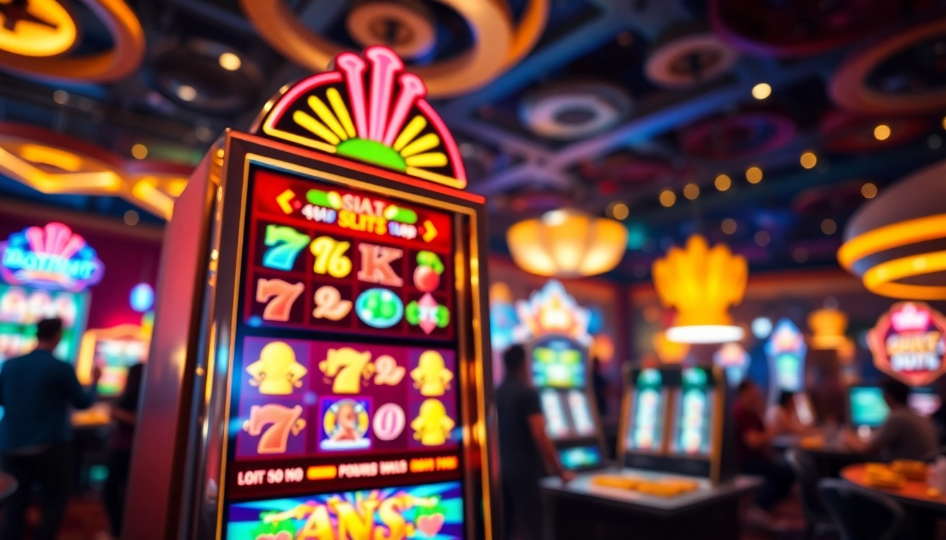 Permainan petanitoto menunjukkan mesin slot yang penuh warna dengan simbol menarik.