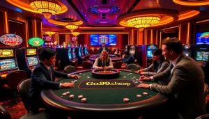 Engage in exhilarating games at Go99.cheap with vibrant roulette and poker action.