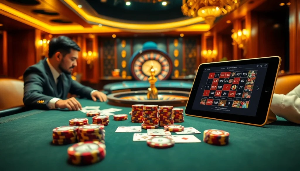 Experience exceptional gaming support with hỗ trợ qq88 in a luxurious casino setting