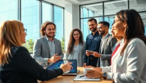 Facilitating a Human Interface with AI in a collaborative modern office environment.