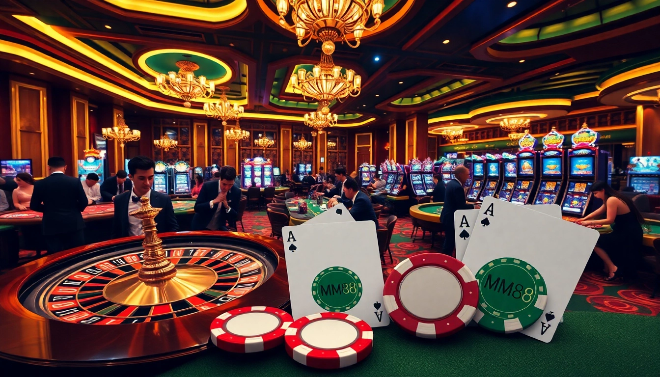 Experience the thrill of MM88 with exciting games and casino action.
