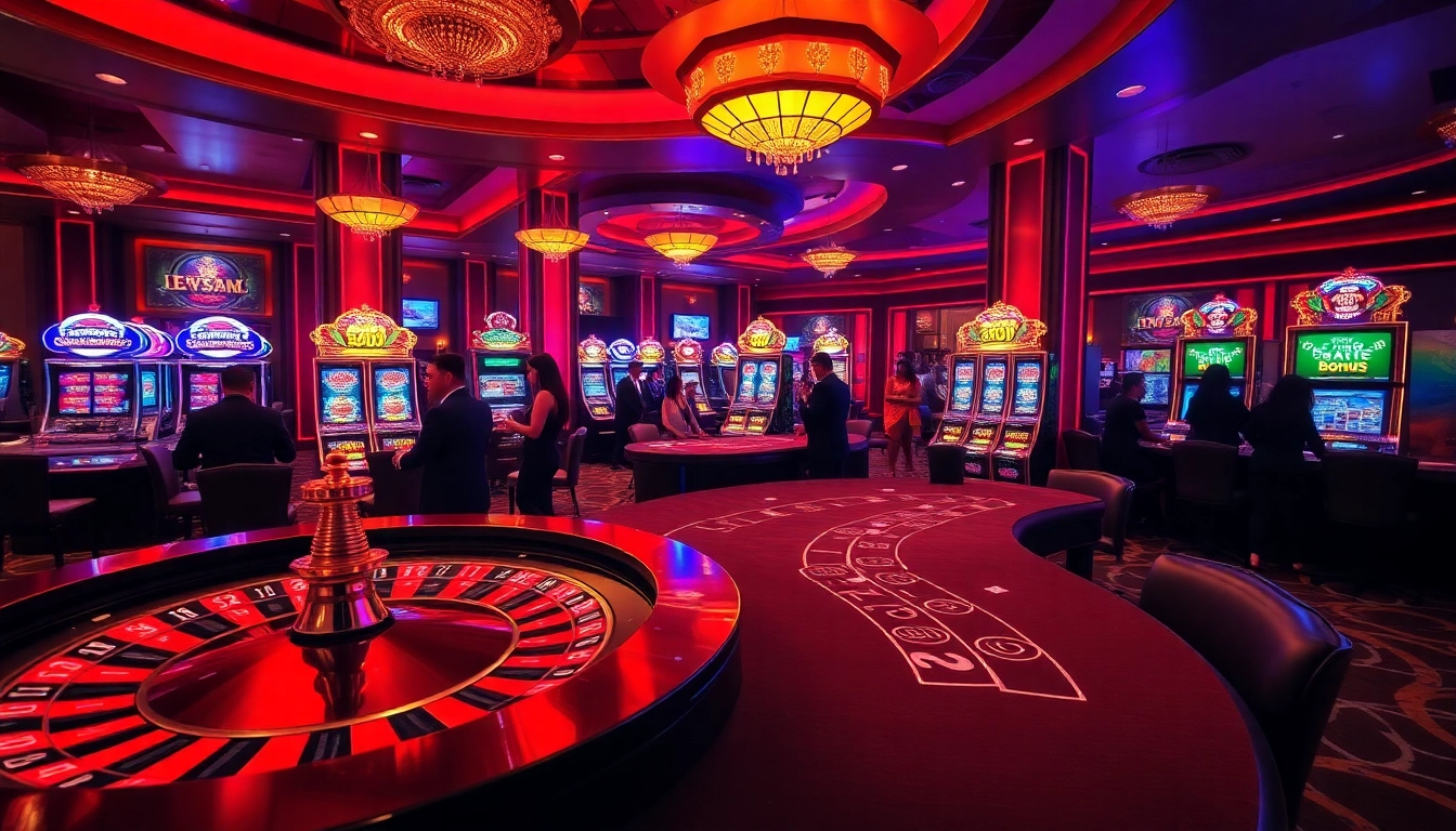 Experience the thrill of betting at mm88 com with vibrant casino games and glamorous players.