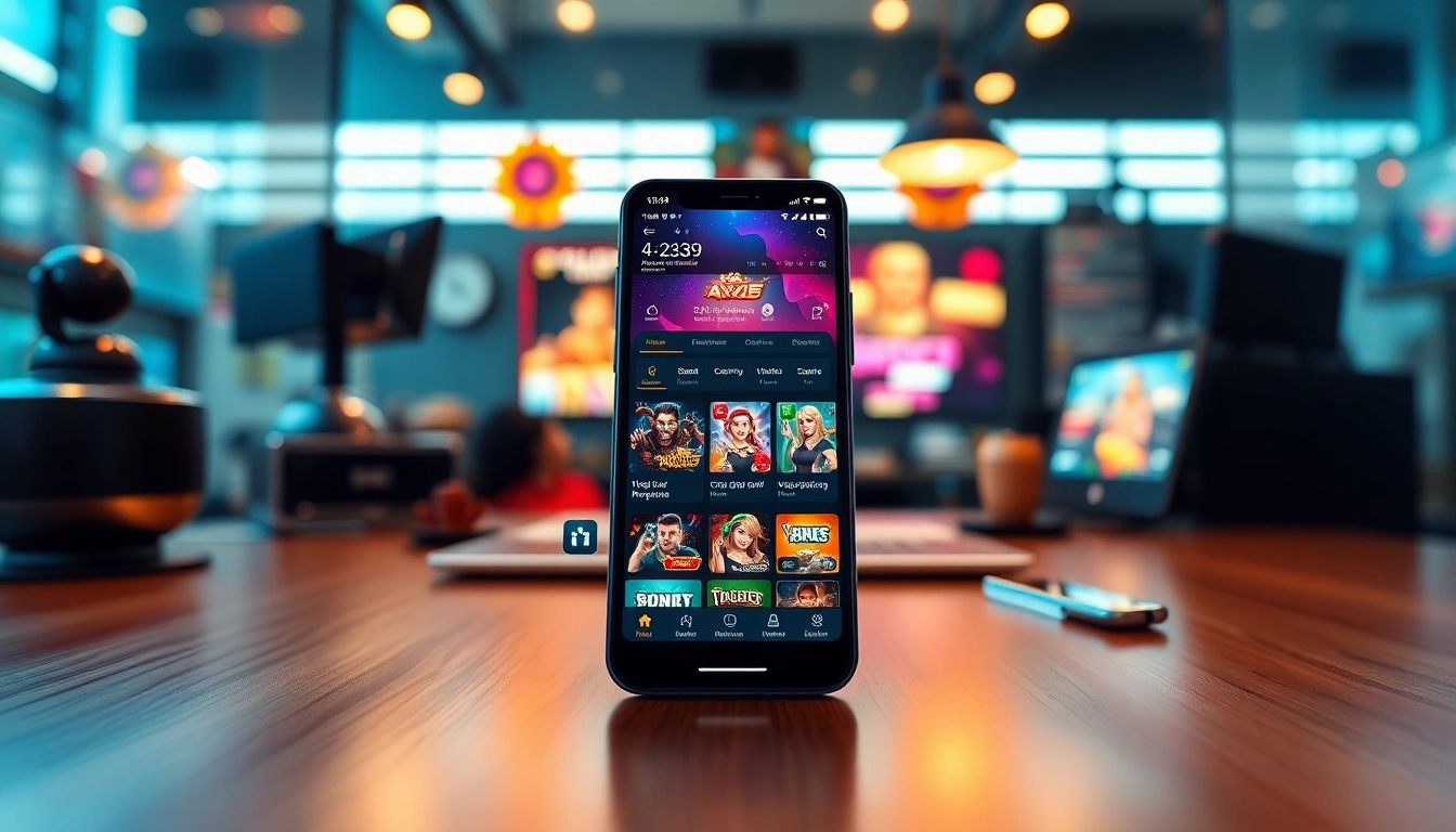 Khám phá giao diện ứng dụng AX88 APK hấp dẫn, nổi bật với thiết kế sống động và các tùy chọn đặt cược liền mạch.