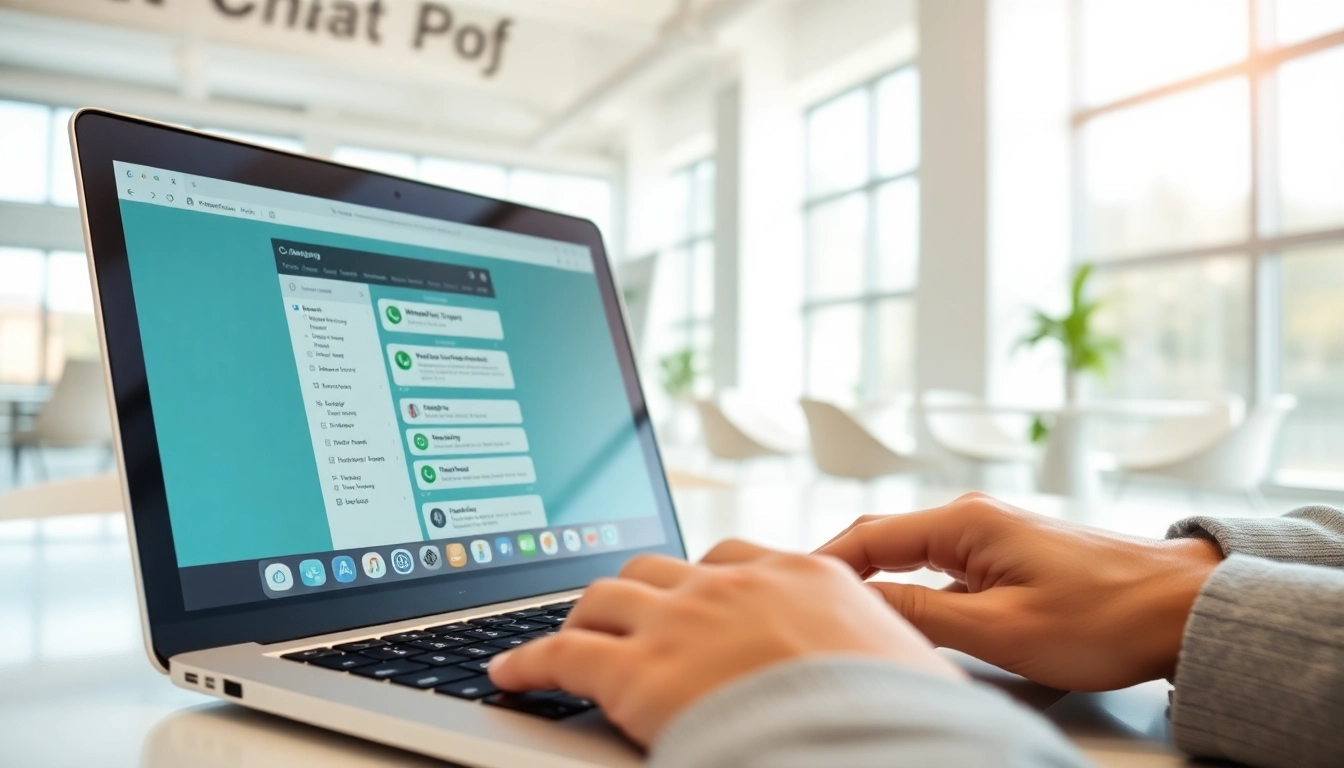 Transform WhatsApp chats into PDF documents using https://chattopdf.app in a sleek workspace.