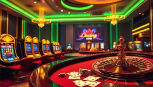 Experience high-stakes gambling excitement at https://xx88.today/ with elegant tables, vibrant machines, and thrilling scenes.