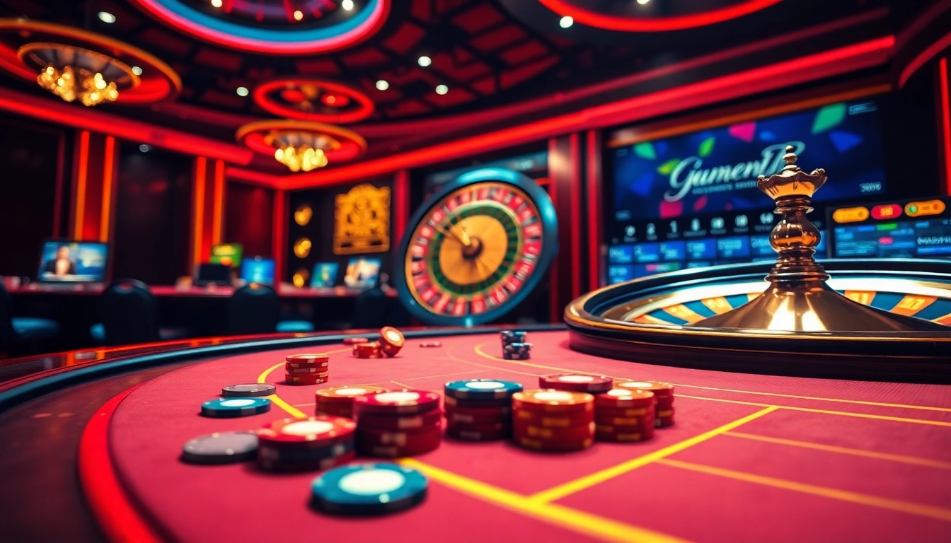 Experience the thrill of online gambling with https://nk88.sa.com/ in a vibrant casino atmosphere.