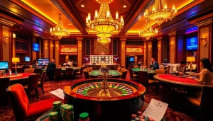 Experience excitement at https://ok88.tech/ with vibrant casino gaming, including roulette and poker.