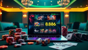 Win big at https://nova8886.com/ with engaging online casino action featuring poker chips and cards.