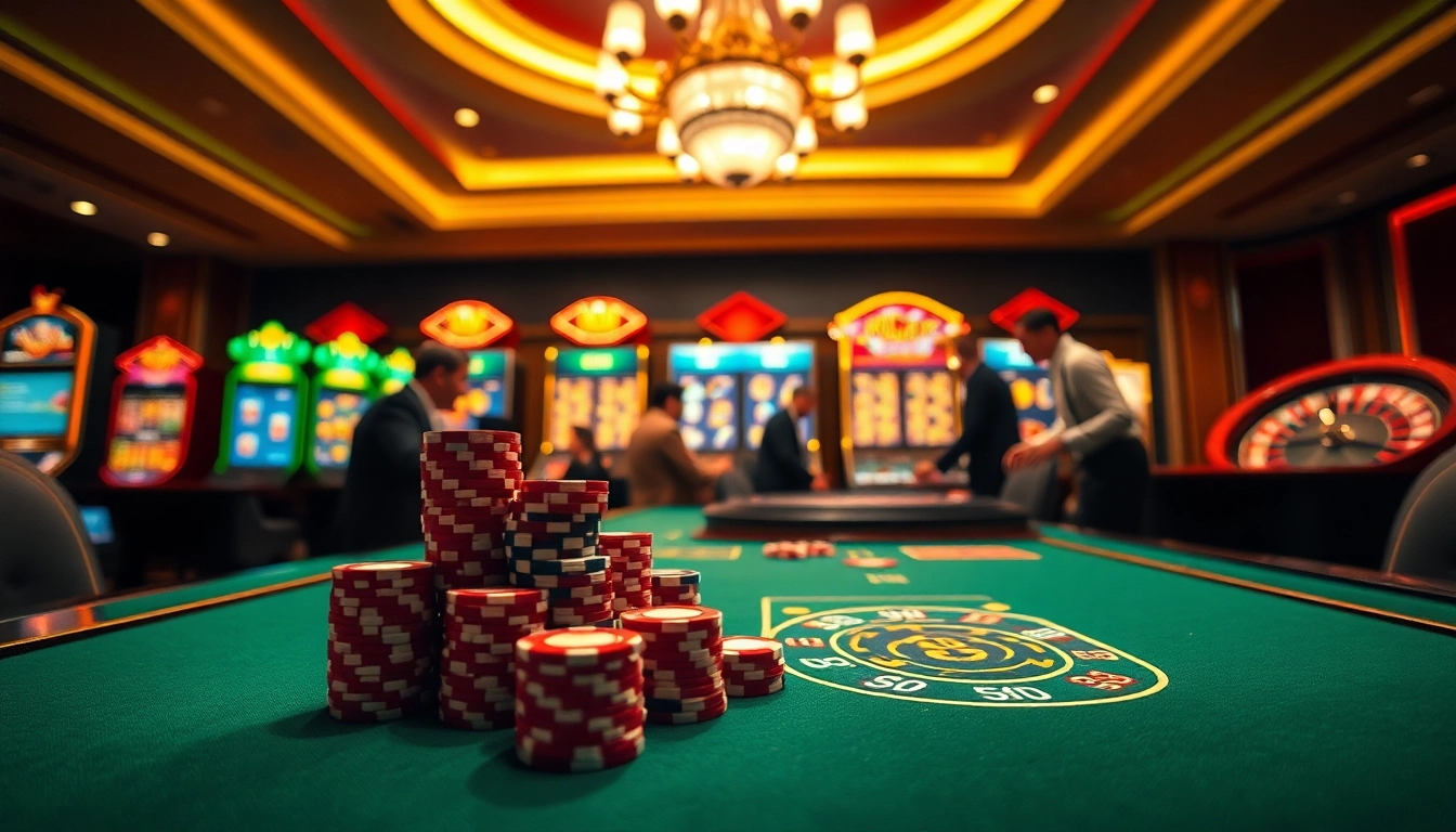 Experience thrilling gameplay at af88.com with luxurious casino visuals and vibrant gaming elements.