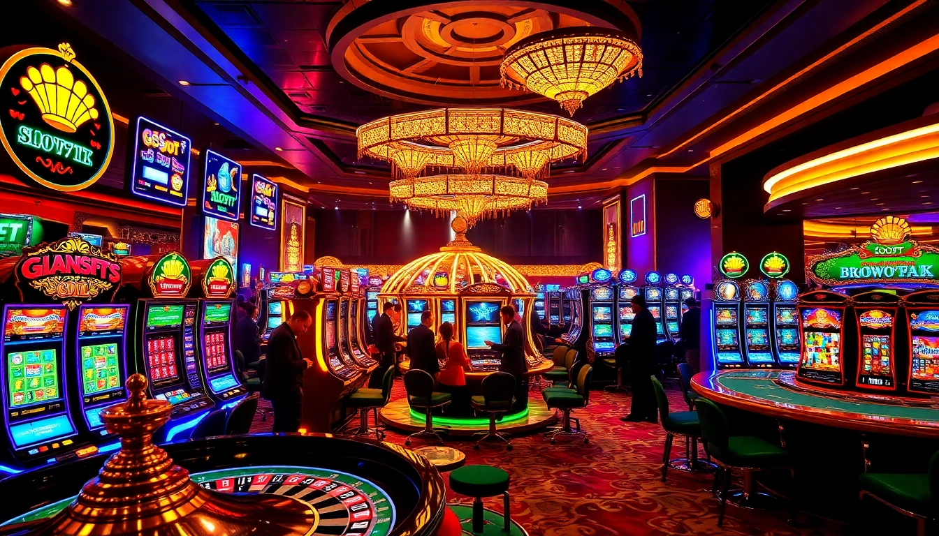 Experience the thrill of winning at jamu slot with exciting games and vibrant casino atmosphere.