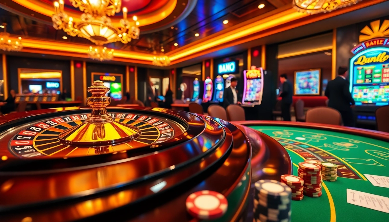 Découvrez le frisson du meilleur casino en ligne avec des tables vibrantes et des jeux excitants.