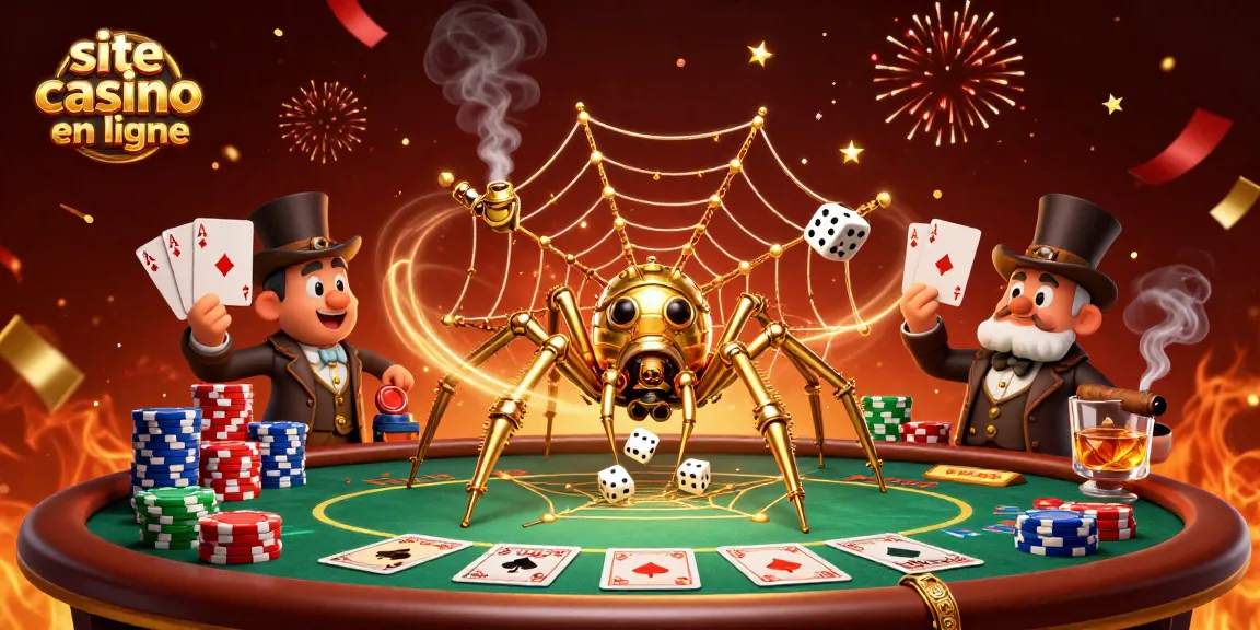 Jouez sur le site casino en ligne avec cette illustration de jeux dynamiques et captivants.