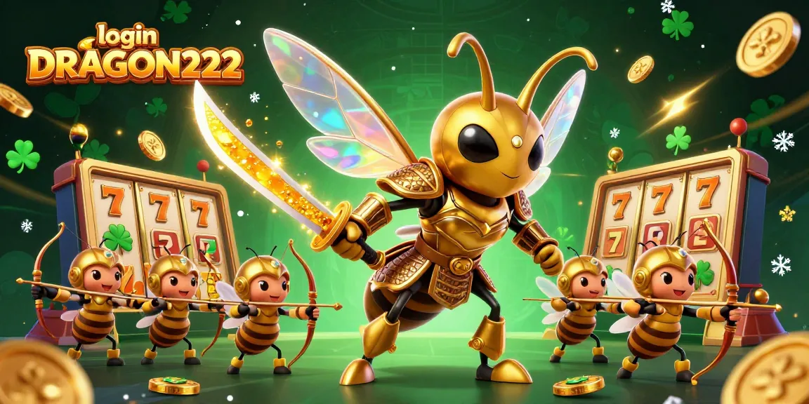 Experience the excitement of login DRAGON222 as you spin slot reels in a vibrant casino atmosphere.